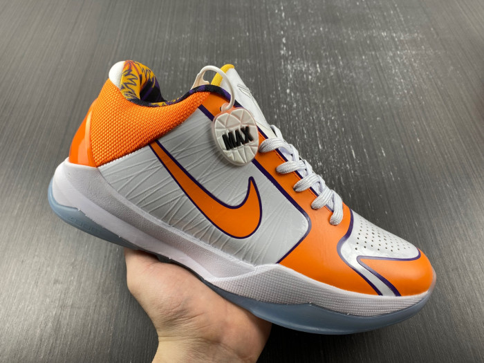 NIKE KOBE 5 PROTRO WHITE ORANGE CD4991-106