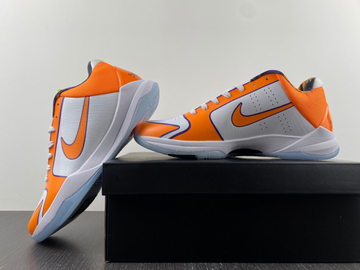 NIKE KOBE 5 PROTRO WHITE ORANGE CD4991-106