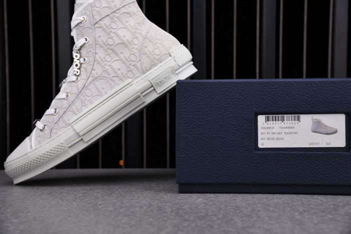 DIO* B23 OBLIQUE HIGH-TOP SNEAKER