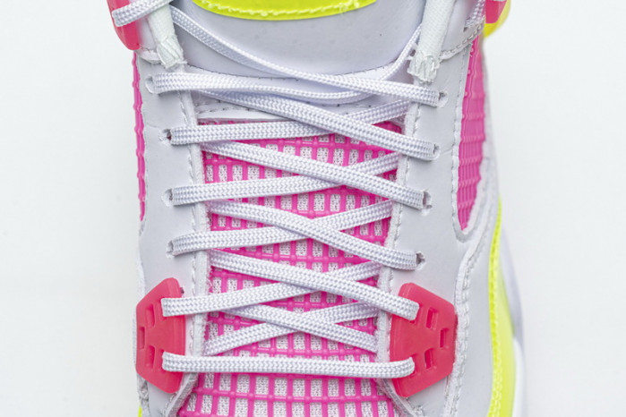 AIR JORDAN 4 GIRLS LEMON VENOM PINK BLAST CV7808-100