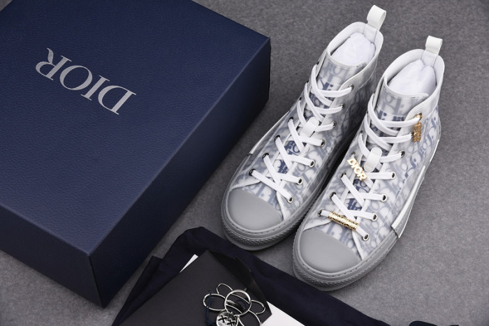 DIO* B23 OBLIQUE HIGH-TOP SNEAKER