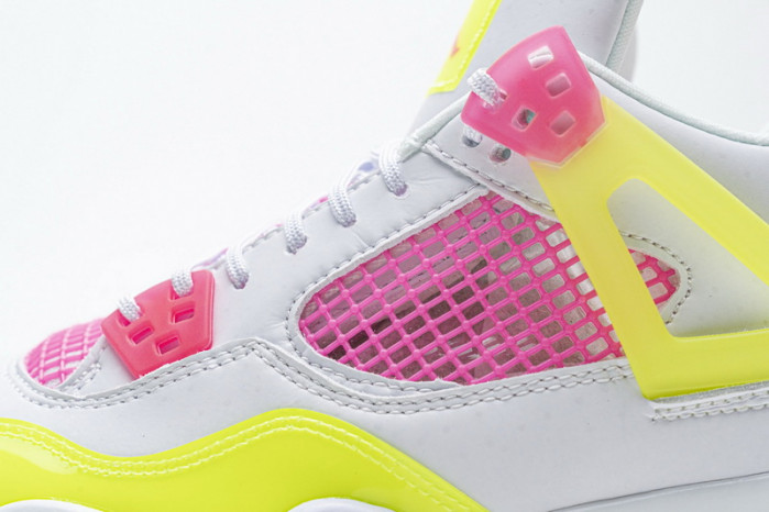 AIR JORDAN 4 GIRLS LEMON VENOM PINK BLAST CV7808-100