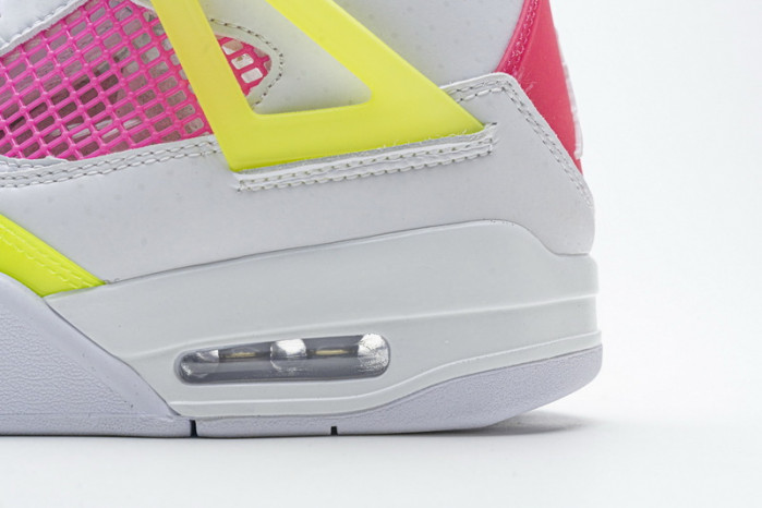 AIR JORDAN 4 GIRLS LEMON VENOM PINK BLAST CV7808-100