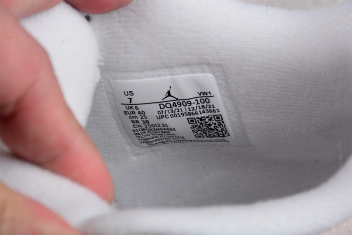 Air Jordan 4 Retro Blank Canvas - DQ4909-100