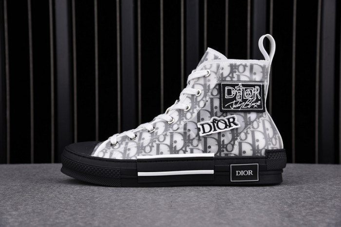 DIO* B23 OBLIQUE HIGH-TOP SNEAKER