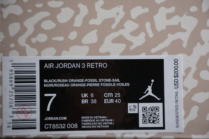 Air Jordan 3 “Desert Elephant CT8532-008