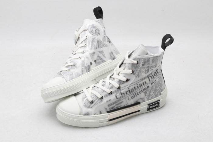 DIO* B23 OBLIQUE HIGH-TOP SNEAKER