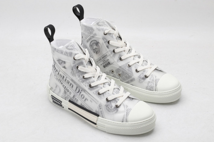 DIO* B23 OBLIQUE HIGH-TOP SNEAKER