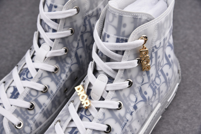 DIO* B23 OBLIQUE HIGH-TOP SNEAKER