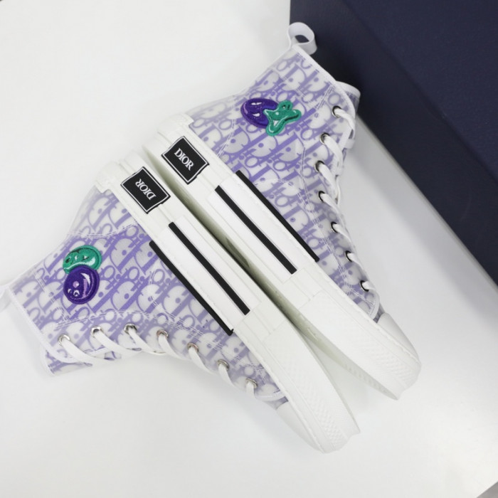 DIO* B23 OBLIQUE HIGH-TOP SNEAKER