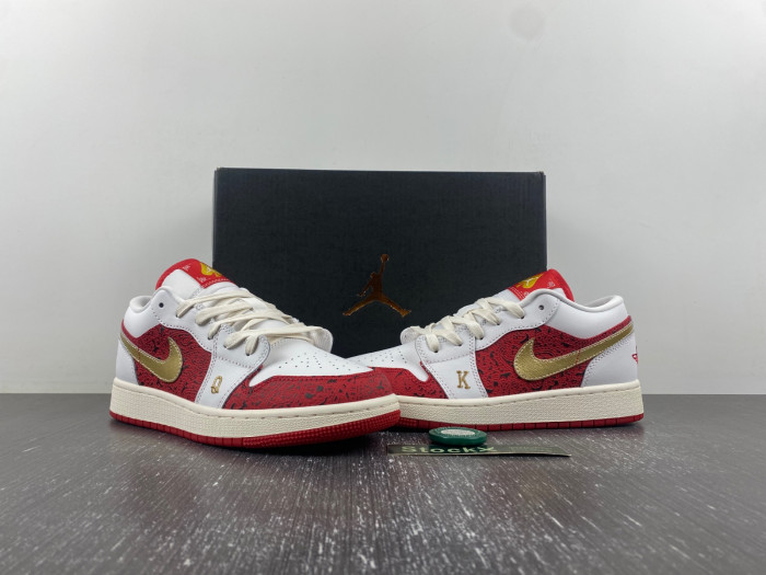 Air Jordan 1 Low Spades - DJ5185-100