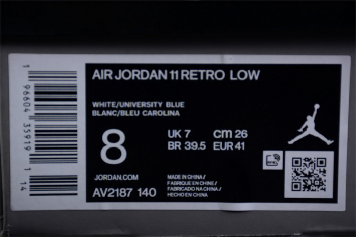 AIR JORDAN 11 LOW “CEMENT GREY” AV2187-140