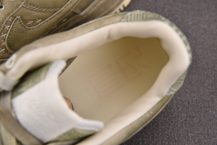 NIKE AIR FORCE 1 LOW NAI-KE OLIVE CANVAS DV4246-333
