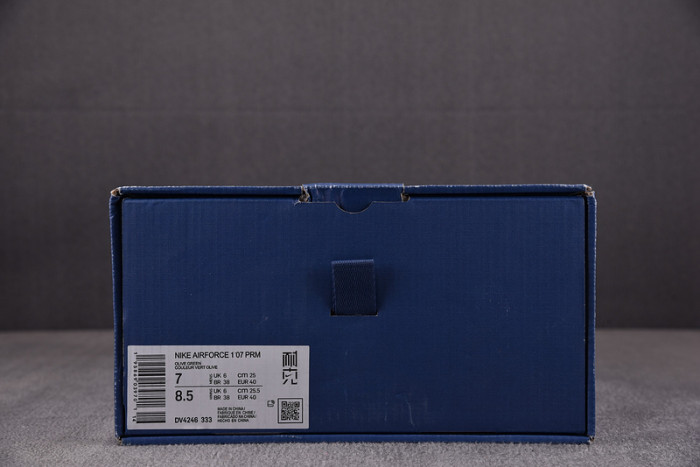 NIKE AIR FORCE 1 LOW NAI-KE OLIVE CANVAS DV4246-333