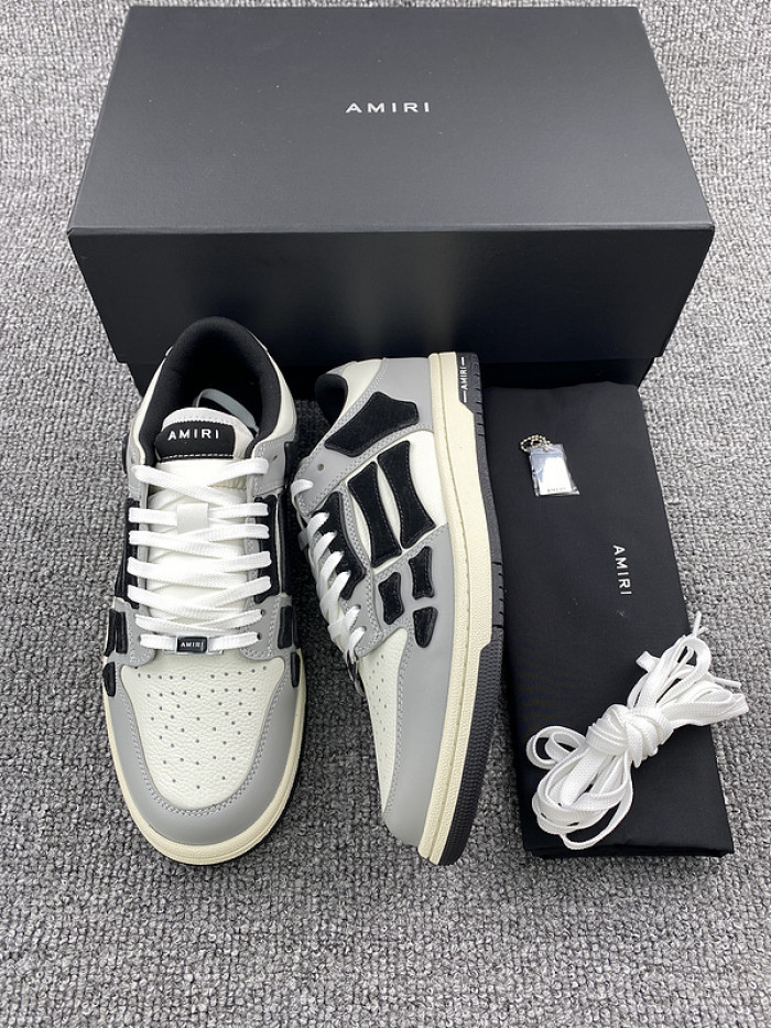 AMIRI 21FW SKEL TOP LOW SNEAKER