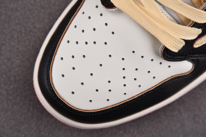 TRAVIS SCOTT X AIR JORDAN 1 LOW SAIL/WHITE/ROYAL ORANGE DM7866 - 9 82