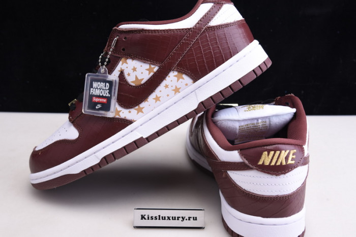 NIKE SB DUNK LOW "BROWN STARS" DH3228-103