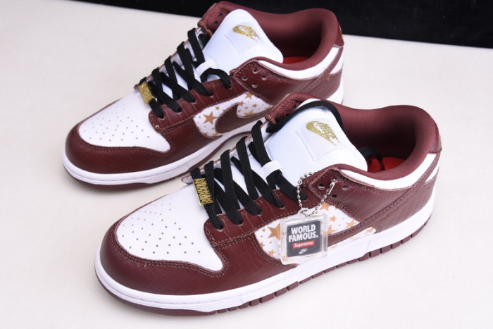 NIKE SB DUNK LOW "BROWN STARS" DH3228-103