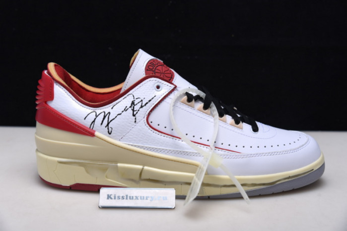 Air Jordan 2 Low White Red DJ4375-106