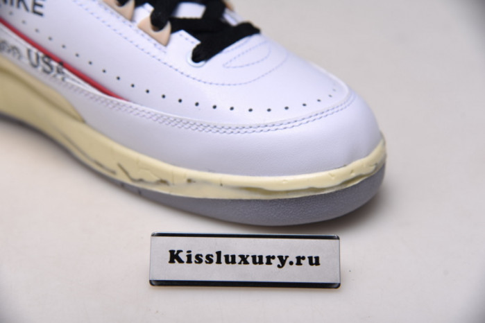 Air Jordan 2 Low White Red DJ4375-106