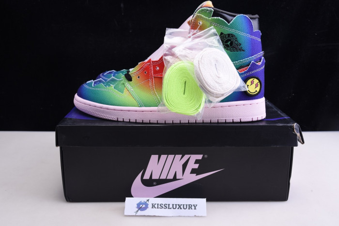 J BALVIN’S AIR JORDAN 1 DC3481-900