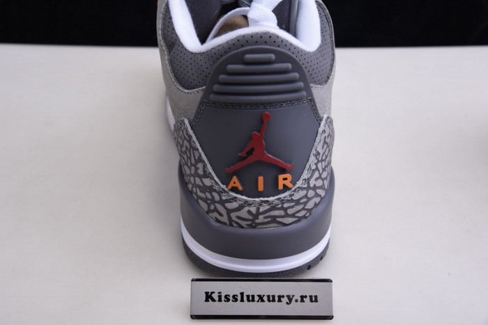 AIR JORDAN 3 RETRO ``COOL GRAY