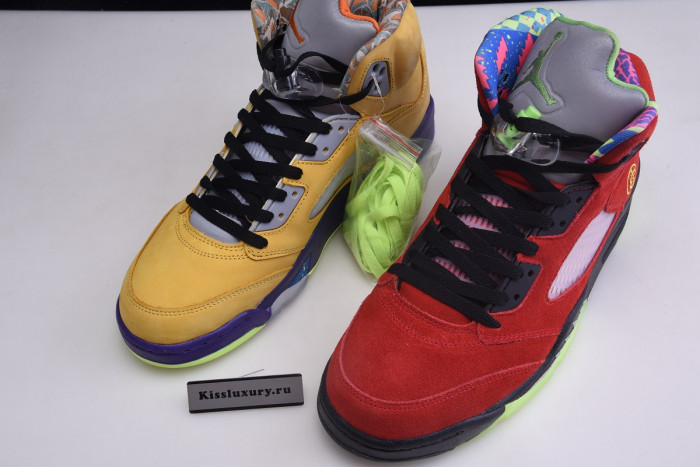 AIR JORDAN 5 SOLAR ORANGE WHAT THE CZ5725-700