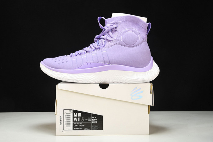 UNDER ARMOUR CURRY 4 FLOTRO VIVID LILAC 3024861-500
