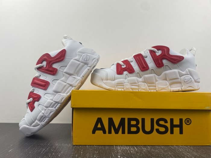 AMBUSH X NIKE AIR MORE UPTEMPO LOW FB1299-401