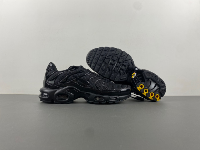 NIKE AIR MAX PLUS TRIPLE BLACK MEN