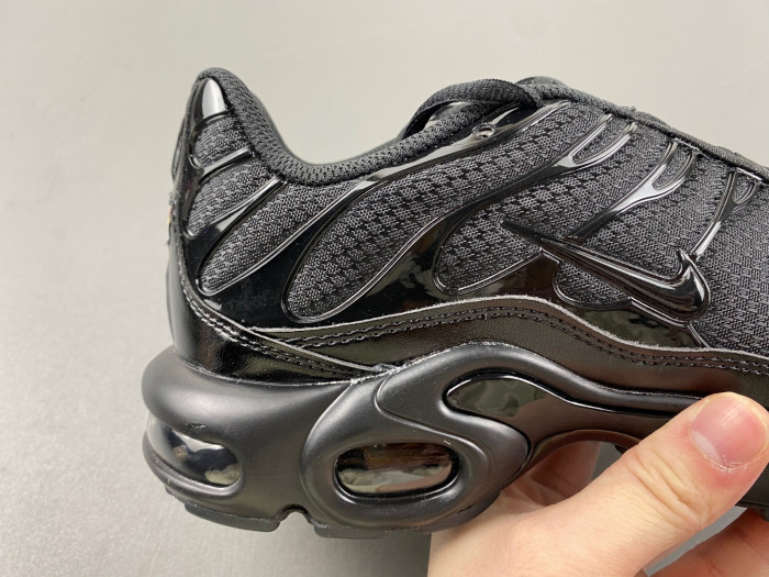 NIKE AIR MAX PLUS TRIPLE BLACK MEN