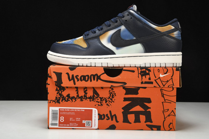 Nike Dunk Low Graffiti Navy - DM0108-400