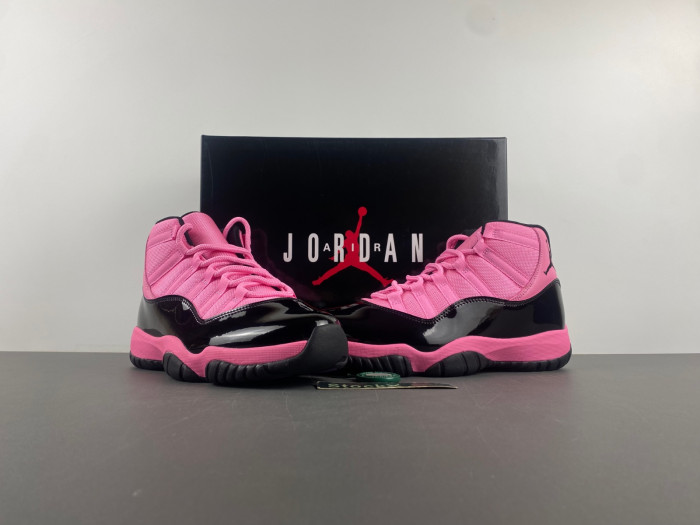 Air Jordan 11 Custom “Pink and Black” CT8012 500