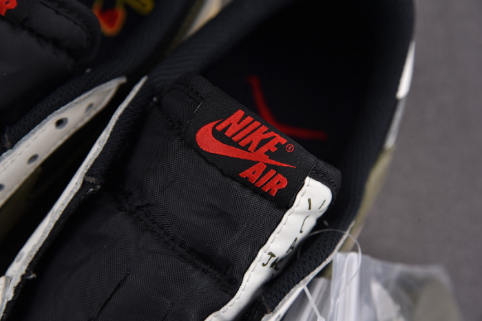 Travis Scott x Air Jordan 1 Low OG Olive DZ4137-106