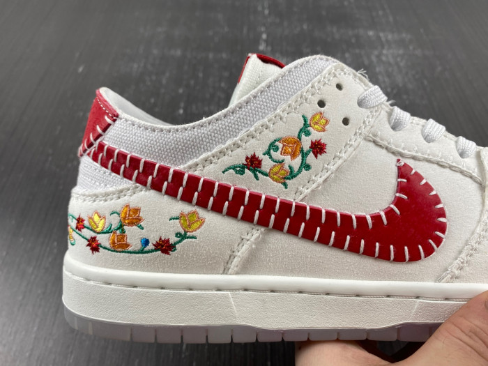 NIKE SB DUNK LOW DECON N7 OPTI YELLOW UNIVERSITY RED FD6951-700