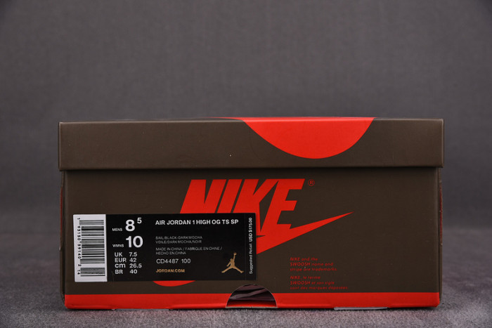 AIR JORDAN 1 RETRO HIGH TRAVIS SCOTT CD4487-100