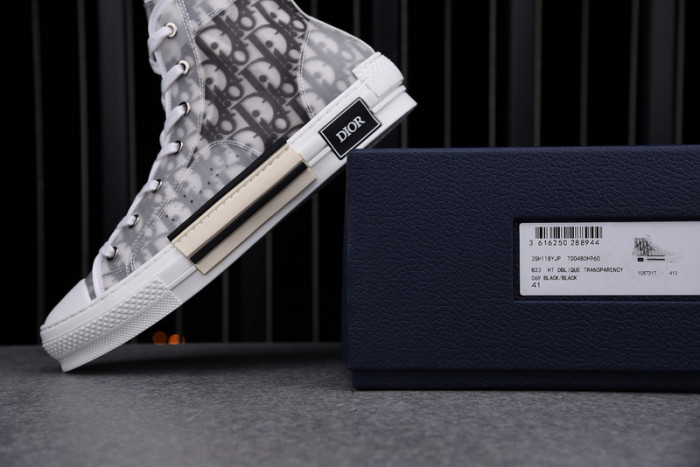 DIO* B23 OBLIQUE HIGH-TOP SNEAKER