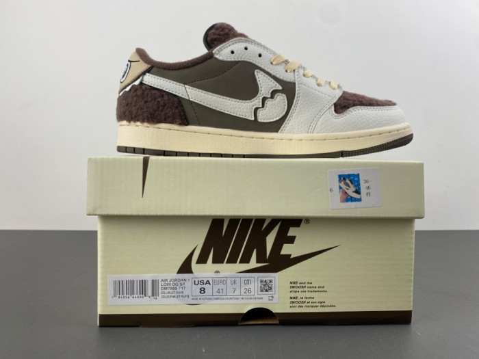 Labubu x Travis Scott x Air Jordan 1 Low DM7866-717