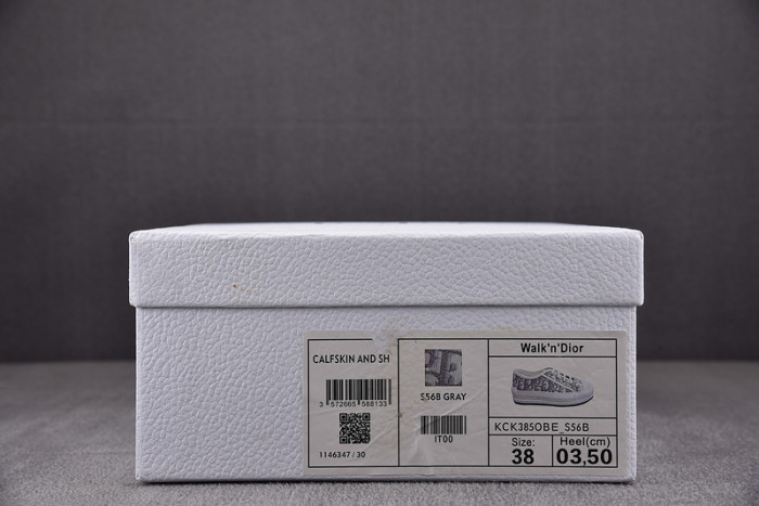 DIO* B23 LOW-TOP SNEAKERS IN OBLIQUE