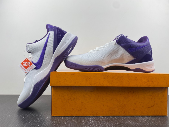 Nike Kobe 8 Protro "White Court Purple" FQ3549-100