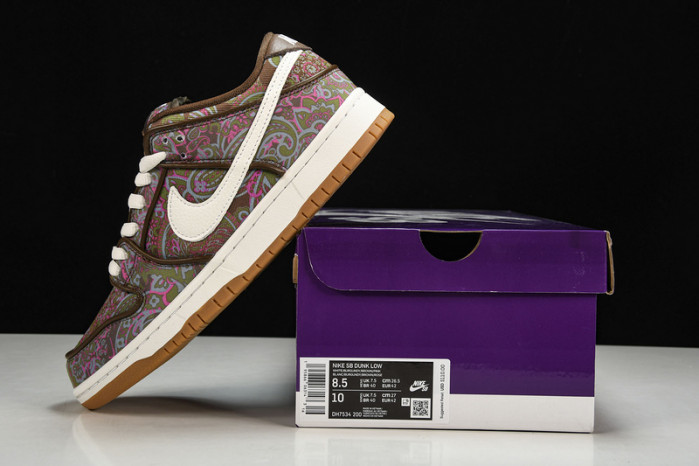 Nike Dunk Low Pro Paisley Brown - DH7534-200