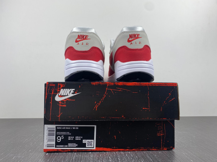 Nike Air Max 1 86 Big Bubble University Red DQ3989-100