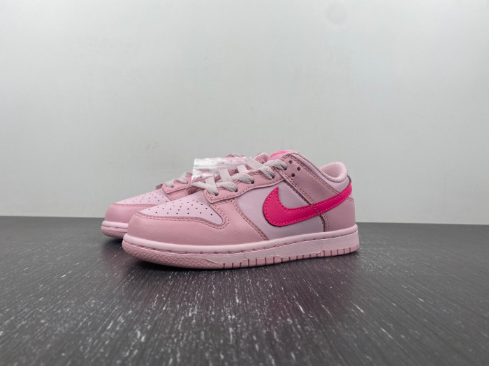 Nike Dunk Low Triple Pink (PS) - DH9756-600