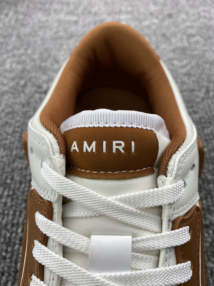 AMIRI 21FW SKEL TOP LOW SNEAKER