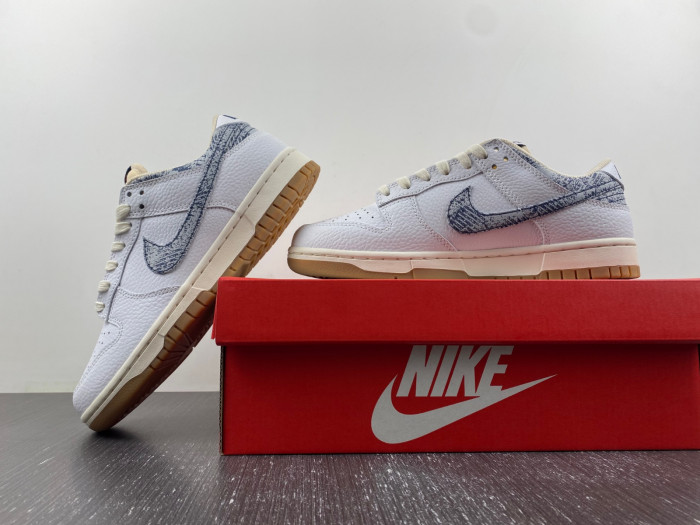 Nike Dunk Low “Washed Denim” FN6881-100