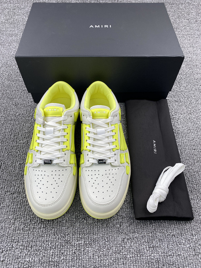 AMIRI 21FW SKEL TOP LOW SNEAKER