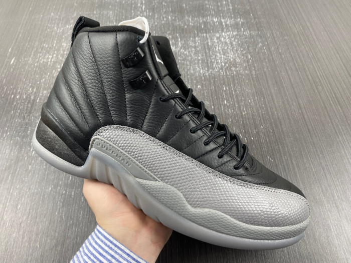 AIR JORDAN 12 “BLACK/WOLF GREY”