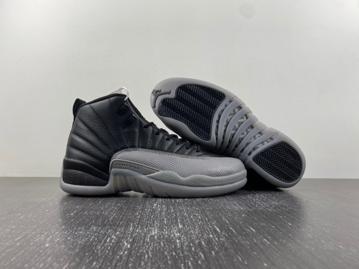 AIR JORDAN 12 “BLACK/WOLF GREY”
