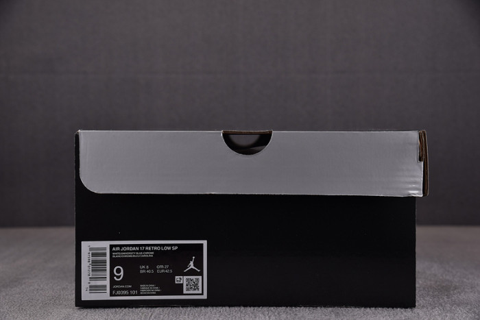 Air Jordan 17 Low UNC University Blue 2024 FJ0395-101