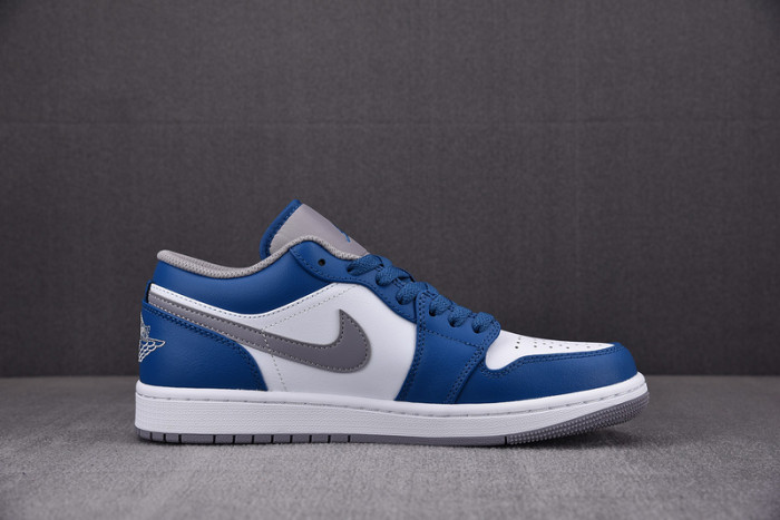 Air Jordan 1 Low “True Blue” 553558-412